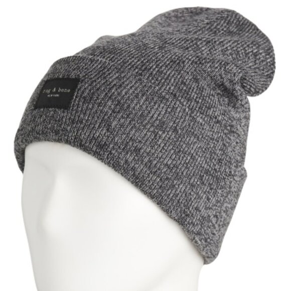 rag & bone Accessories - NEW Rag and Bone New York Gray Knit Beanie Hat Unisex